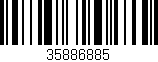 Código de barras (EAN, GTIN, SKU, ISBN): '35886885'
