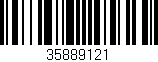 Código de barras (EAN, GTIN, SKU, ISBN): '35889121'