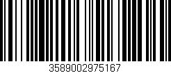 Código de barras (EAN, GTIN, SKU, ISBN): '3589002975167'