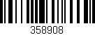 Código de barras (EAN, GTIN, SKU, ISBN): '358908'