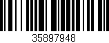 Código de barras (EAN, GTIN, SKU, ISBN): '35897948'