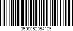 Código de barras (EAN, GTIN, SKU, ISBN): '3589852054135'
