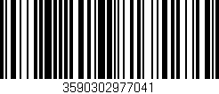 Código de barras (EAN, GTIN, SKU, ISBN): '3590302977041'