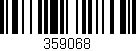 Código de barras (EAN, GTIN, SKU, ISBN): '359068'