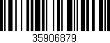 Código de barras (EAN, GTIN, SKU, ISBN): '35906879'