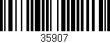 Código de barras (EAN, GTIN, SKU, ISBN): '35907'
