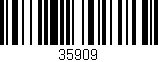 Código de barras (EAN, GTIN, SKU, ISBN): '35909'