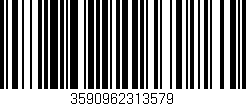 Código de barras (EAN, GTIN, SKU, ISBN): '3590962313579'