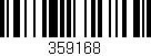 Código de barras (EAN, GTIN, SKU, ISBN): '359168'
