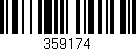Código de barras (EAN, GTIN, SKU, ISBN): '359174'
