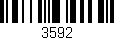 Código de barras (EAN, GTIN, SKU, ISBN): '3592'