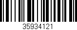 Código de barras (EAN, GTIN, SKU, ISBN): '35934121'