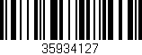 Código de barras (EAN, GTIN, SKU, ISBN): '35934127'