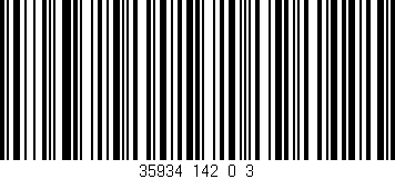 Código de barras (EAN, GTIN, SKU, ISBN): '35934_142_0_3'
