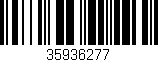 Código de barras (EAN, GTIN, SKU, ISBN): '35936277'