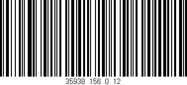 Código de barras (EAN, GTIN, SKU, ISBN): '35938_156_0_12'