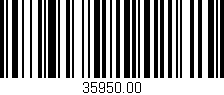 Código de barras (EAN, GTIN, SKU, ISBN): '35950.00'