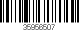 Código de barras (EAN, GTIN, SKU, ISBN): '35956507'