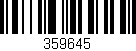 Código de barras (EAN, GTIN, SKU, ISBN): '359645'