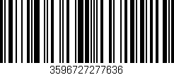Código de barras (EAN, GTIN, SKU, ISBN): '3596727277636'