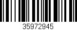 Código de barras (EAN, GTIN, SKU, ISBN): '35972945'