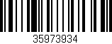 Código de barras (EAN, GTIN, SKU, ISBN): '35973934'
