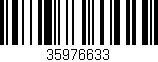 Código de barras (EAN, GTIN, SKU, ISBN): '35976633'