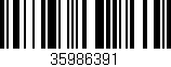 Código de barras (EAN, GTIN, SKU, ISBN): '35986391'