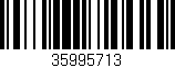 Código de barras (EAN, GTIN, SKU, ISBN): '35995713'