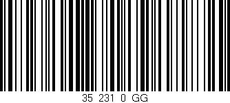 Código de barras (EAN, GTIN, SKU, ISBN): '35_231_0_GG'