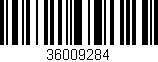 Código de barras (EAN, GTIN, SKU, ISBN): '36009284'