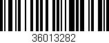Código de barras (EAN, GTIN, SKU, ISBN): '36013282'