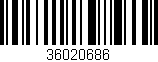 Código de barras (EAN, GTIN, SKU, ISBN): '36020686'