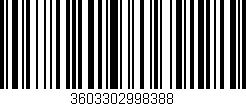 Código de barras (EAN, GTIN, SKU, ISBN): '3603302998388'