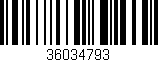 Código de barras (EAN, GTIN, SKU, ISBN): '36034793'