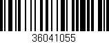 Código de barras (EAN, GTIN, SKU, ISBN): '36041055'