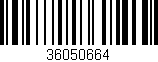 Código de barras (EAN, GTIN, SKU, ISBN): '36050664'