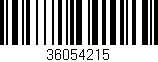 Código de barras (EAN, GTIN, SKU, ISBN): '36054215'