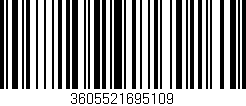 Código de barras (EAN, GTIN, SKU, ISBN): '3605521695109'