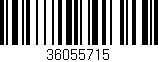 Código de barras (EAN, GTIN, SKU, ISBN): '36055715'