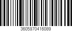 Código de barras (EAN, GTIN, SKU, ISBN): '3605970416089'