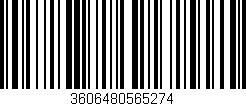 Código de barras (EAN, GTIN, SKU, ISBN): '3606480565274'
