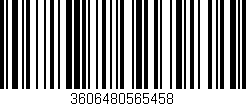 Código de barras (EAN, GTIN, SKU, ISBN): '3606480565458'