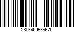 Código de barras (EAN, GTIN, SKU, ISBN): '3606480565670'