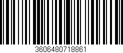 Código de barras (EAN, GTIN, SKU, ISBN): '3606480718861'