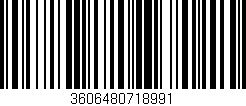 Código de barras (EAN, GTIN, SKU, ISBN): '3606480718991'