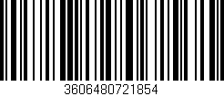 Código de barras (EAN, GTIN, SKU, ISBN): '3606480721854'