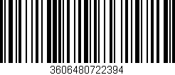Código de barras (EAN, GTIN, SKU, ISBN): '3606480722394'