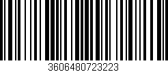 Código de barras (EAN, GTIN, SKU, ISBN): '3606480723223'