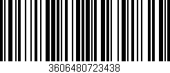 Código de barras (EAN, GTIN, SKU, ISBN): '3606480723438'